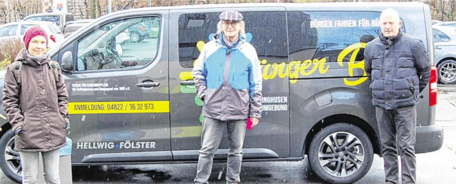 DAS TEAM VOM BÜRGERBUS BRAUCHT VERSTÄRKUNG, VOR ALLEM FÜR DEN FAHRER-POOL. GISELA TIETJE-RÄTHER
